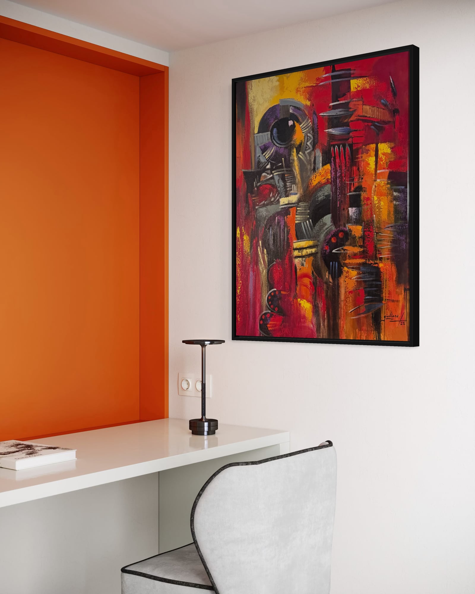 Rojo Interior